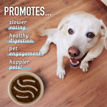 Dog Bowl – Maze Puzzle Bowl That Stops Gulping & Bloat