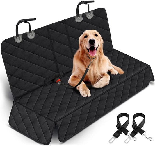 Waterproof Dog Car Seat Cover – Non-Slip Back Seat Protector for Dogs